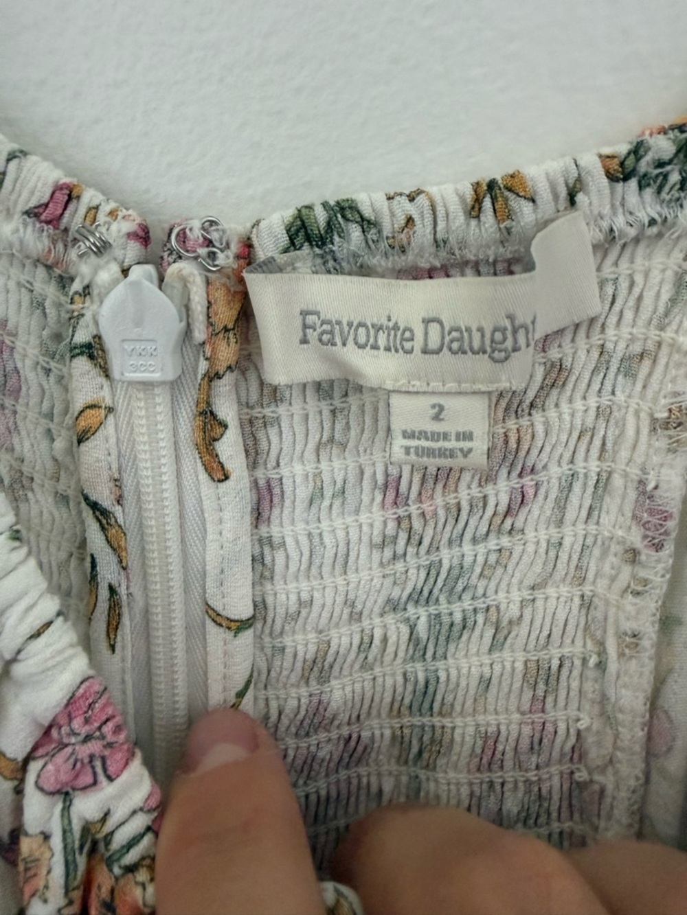 Favorite Daughter Dress The One That Got Away Maxi Slip in Mosaic Floral Pink - Picture 10 of 10